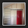 There are to be hinged doors to the upper raking section.