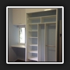 Desk under window.
