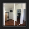 Pearl White Frames With Mirror Doors