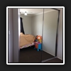 Bright Silver Frames with Agean Glacier Panels