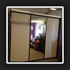 Black Frames with Plain Gyprock Boards - These will be painted by client.