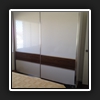 Bright Silver Frames with Special Order Doors - Gloss White & Gloss Tas Elm