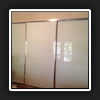 Bright Silver Frames with White Optipanel Glass