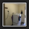 Before we start. Client required a storage cupboard above laundry tub.