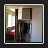 Final room with lockable storage cabinet.