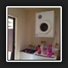 Another client requiring a cabinet above laundry tub.