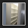 Internals installed into a narrow space.