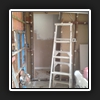Client asked if we could cut a doorway into the wall.