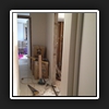 Client asked if we could cut a doorway into the wall.