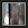 This client asked if we could do a bathroom cabinet to incorporate a laundry shute.