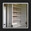 More storage shelving.