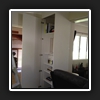 Cabinet installed.