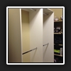 WIR24(2) - View showing new double hanging. Notice the height difference required for double hanging versus standard shelf height.