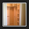 WIR8(2) - This client aksed for shoe shelving up high.
