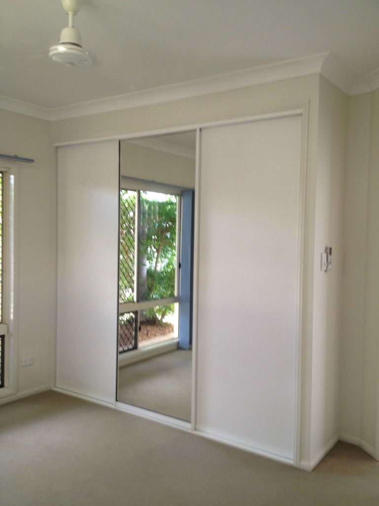The final magic

touch is the installation of the doors.
